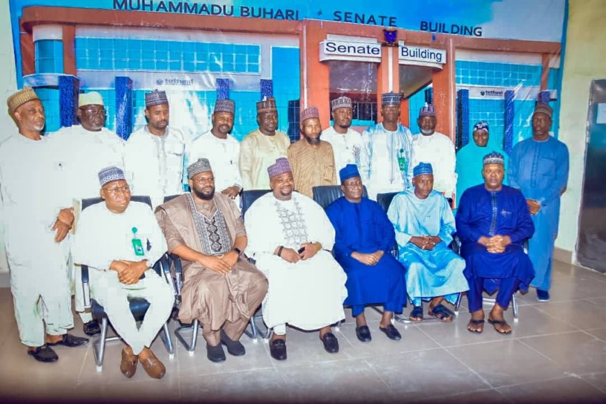 ASSOCIATION OF PUBLIC PROCUREMENT PRACTITIONERS OF NIGERIA (APPON) PAYS COURTESY VISIT TO UNIVERSITY VICE-CHANCELLOR