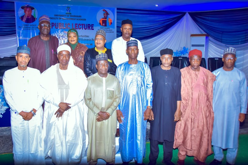 THE UNIVERSITY FACULTY OF MANAGEMENT SCIENCES, HOSTS MAIDEN PUBLIC LECTURE