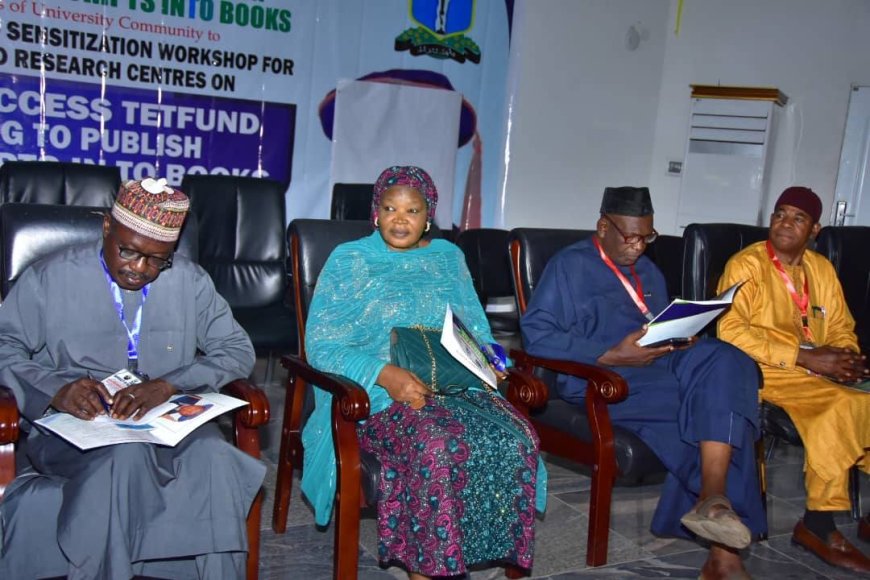 UNIMAID ORGANISES TWO DAY SYNDICATE SENSITIZATION WORKSHOP ON MANUSCRIPTS DEVELOPMENT