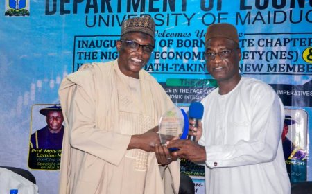 VC COMMENDS NES ON INAUGURATION OF BORNO STATE CHAPTER AND INDUCTION OF NEW MEMBERS