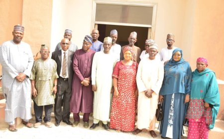 UNIMAID VC RECEIVES NUC ACCREDITATION TEAM