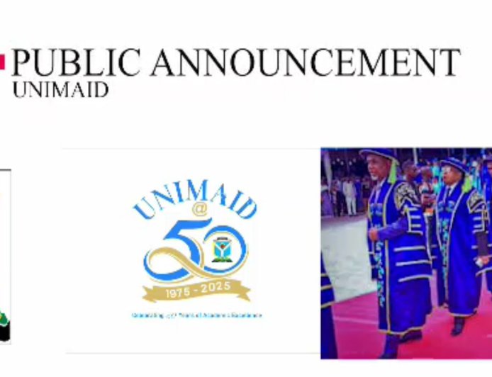 PUBLIC ANNOUNCEMENT_UNIMAID