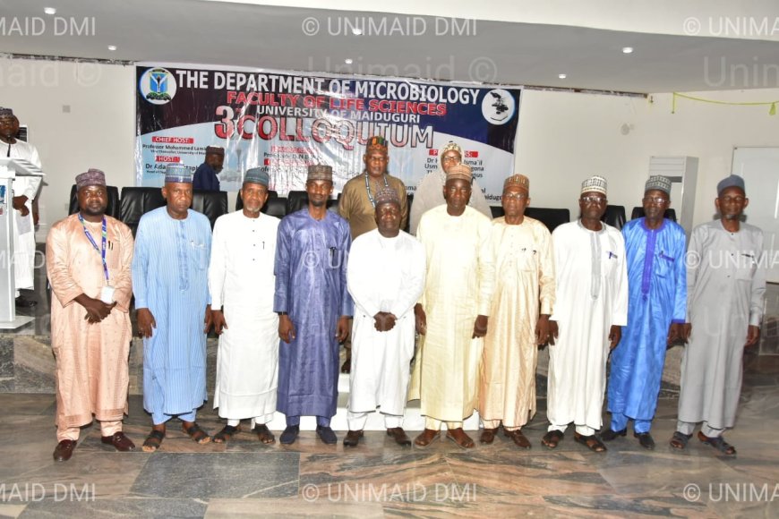 UNIMAID VC CHAMPIONS SCIENTIFIC INNOVATION AT MICROBIOLOGY COLLOQUIUM 