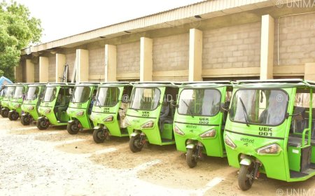 UNIMAID BOOSTS CAMPUS MOBILITY WITH 15 ELECTRIC TRICYCLES
