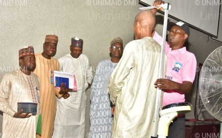 SOCIETY OF FAMILY PHYSICIANS ADVOCATES COMPASSIONATE HEALTHCARE DURING VISIT TO UNIMAID VICE-CHANCELLOR