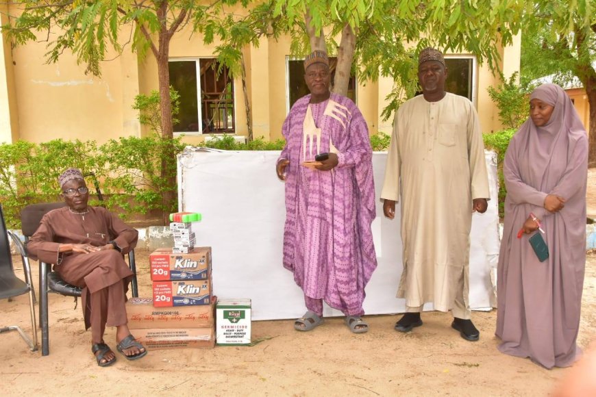 FORMER STUDENTS GIVE BACK TO ALMA MATER WITH GENEROUS DONATIONS TO UNIMAID PRIMARY SCHOOL