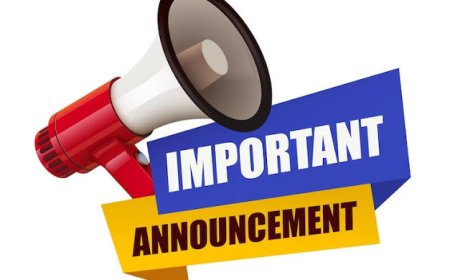ANNOUNCEMENT