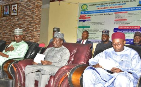 UNIMAID VC OPENS ASLTON WORKSHOP, CHARGES LABORATORY TECHNOLOGISTS ON ETHICS AND SCIENTIFIC EXCELLENCE
